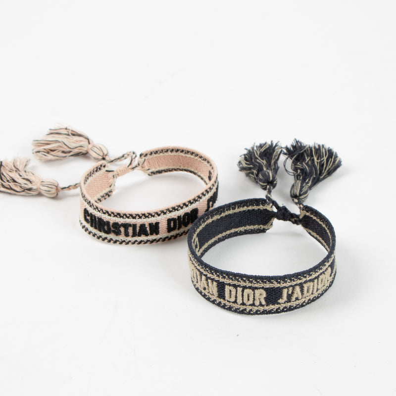 Shop this authentic Christian Dior Logo Bracelet Set Pre-Loved on Labellov.com