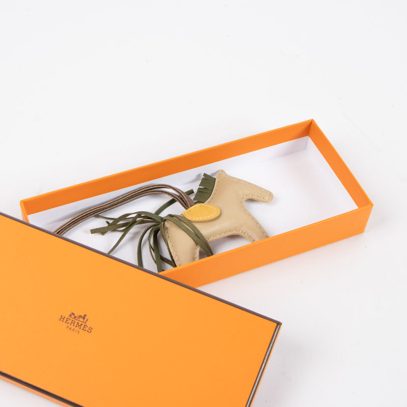 Hermes Green Rodeo PM Charm