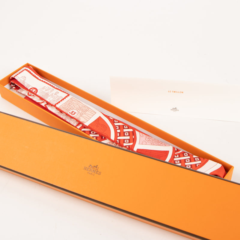 Hermes Multicolor Le Twillon Scarf