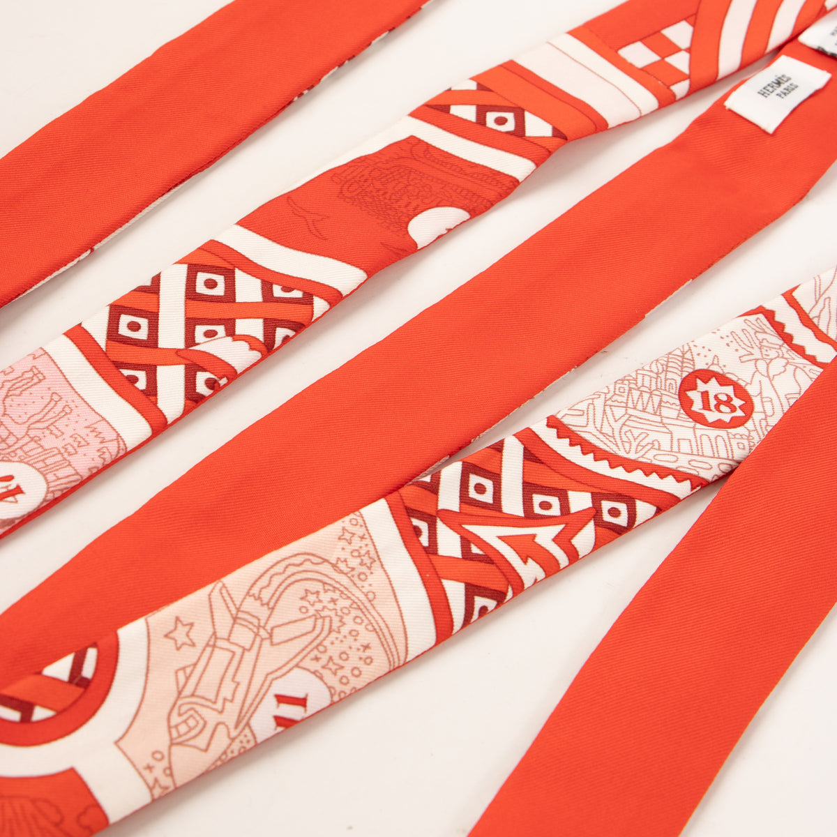 Hermes Multicolor Le Twillon Scarf