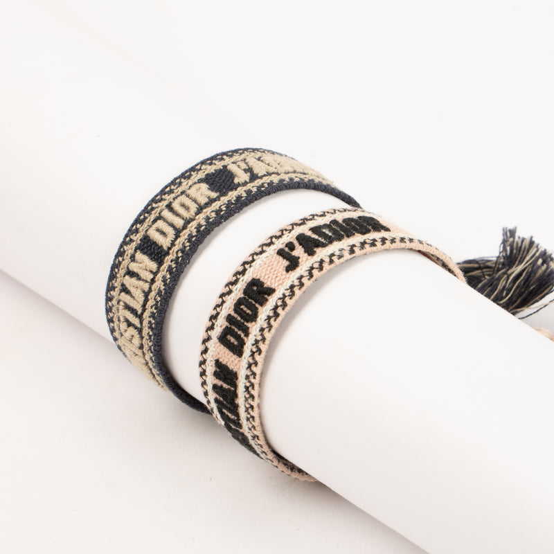 Shop this authentic Christian Dior Logo Bracelet Set Pre-Loved on Labellov.com