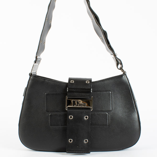 Christian Dior Black Street Chic Columbus Hobo Bag – Labellov