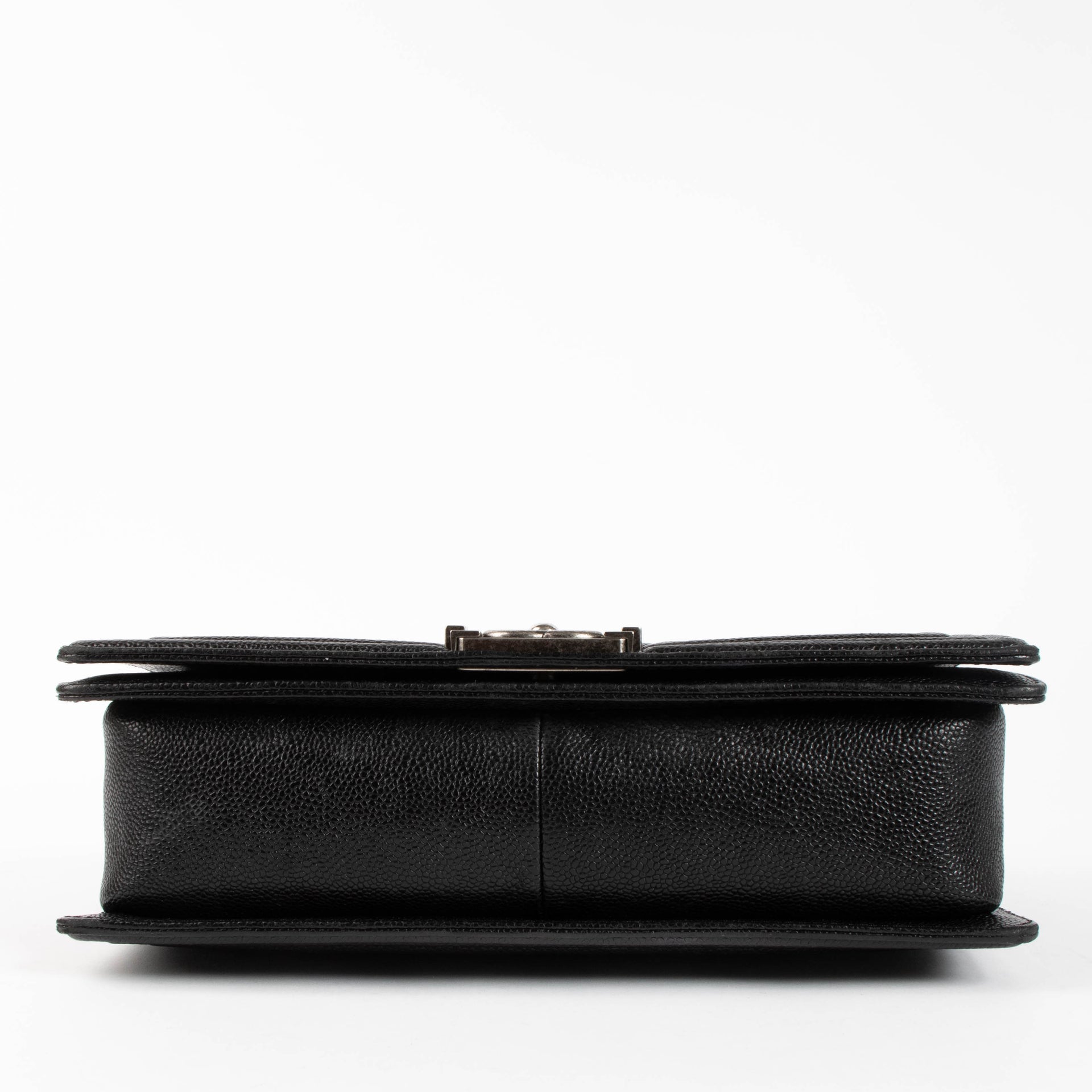 Chanel Black Caviar Large Boy Chanel Bag
