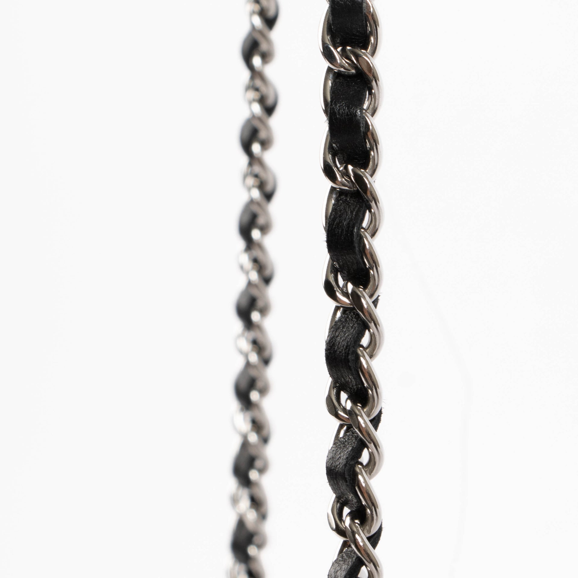 Chanel Black Lambskin Wallet On Chain