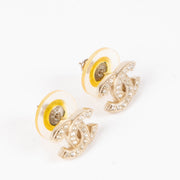 Shop this 100% authentic Chanel 20V Crystal CC Earrings at Labellov.com