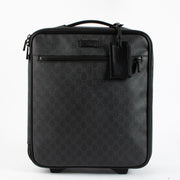 Shop tis authentic Gucci Black GG Supreme Trolley pre-loved on Labellov.com