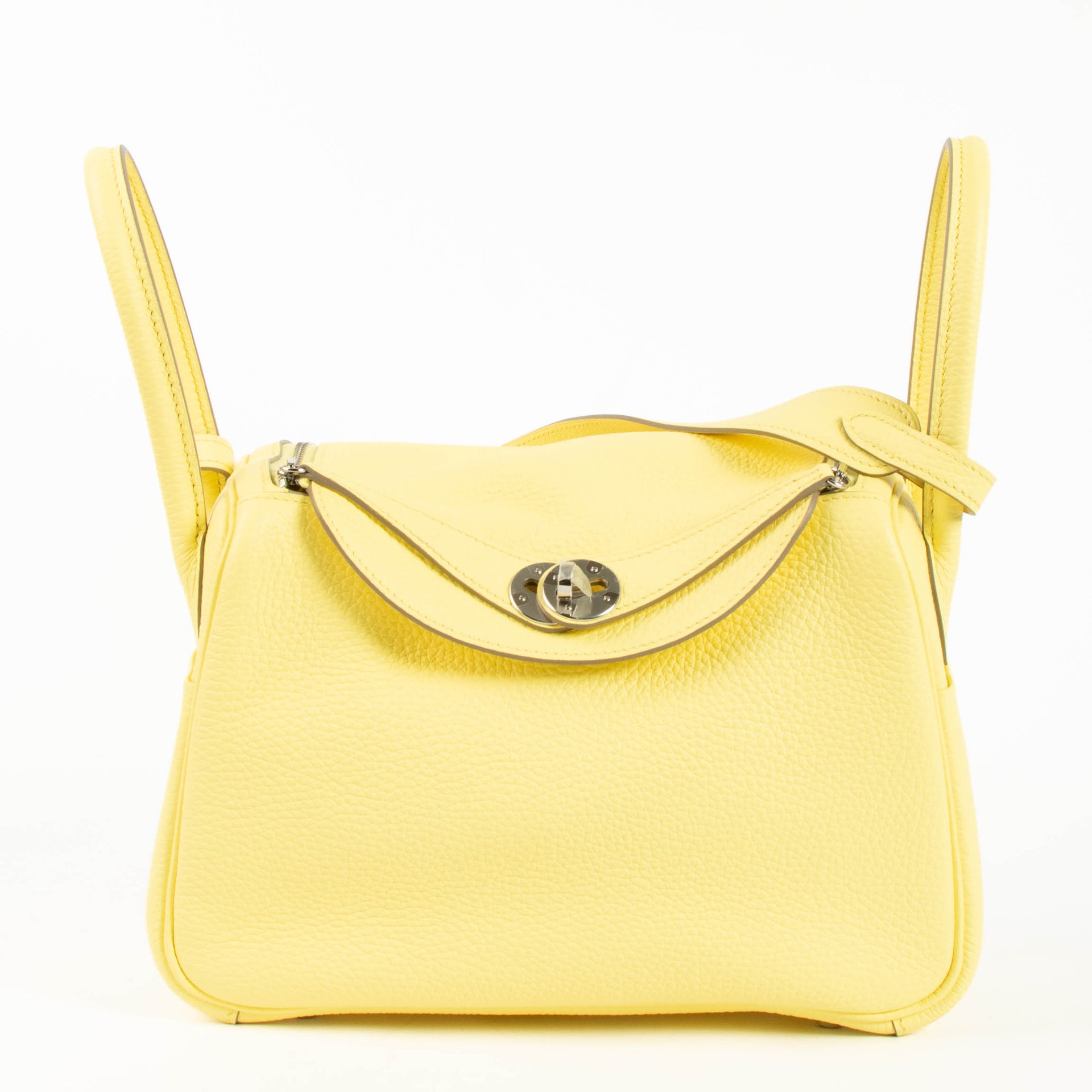 Hermès Lindy 26 Limoncello Clemence PHW
