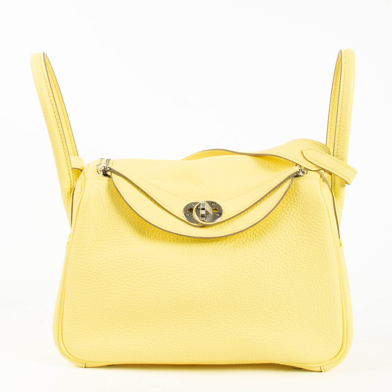 Hermès Lindy 26 Limoncello Clemence PHW