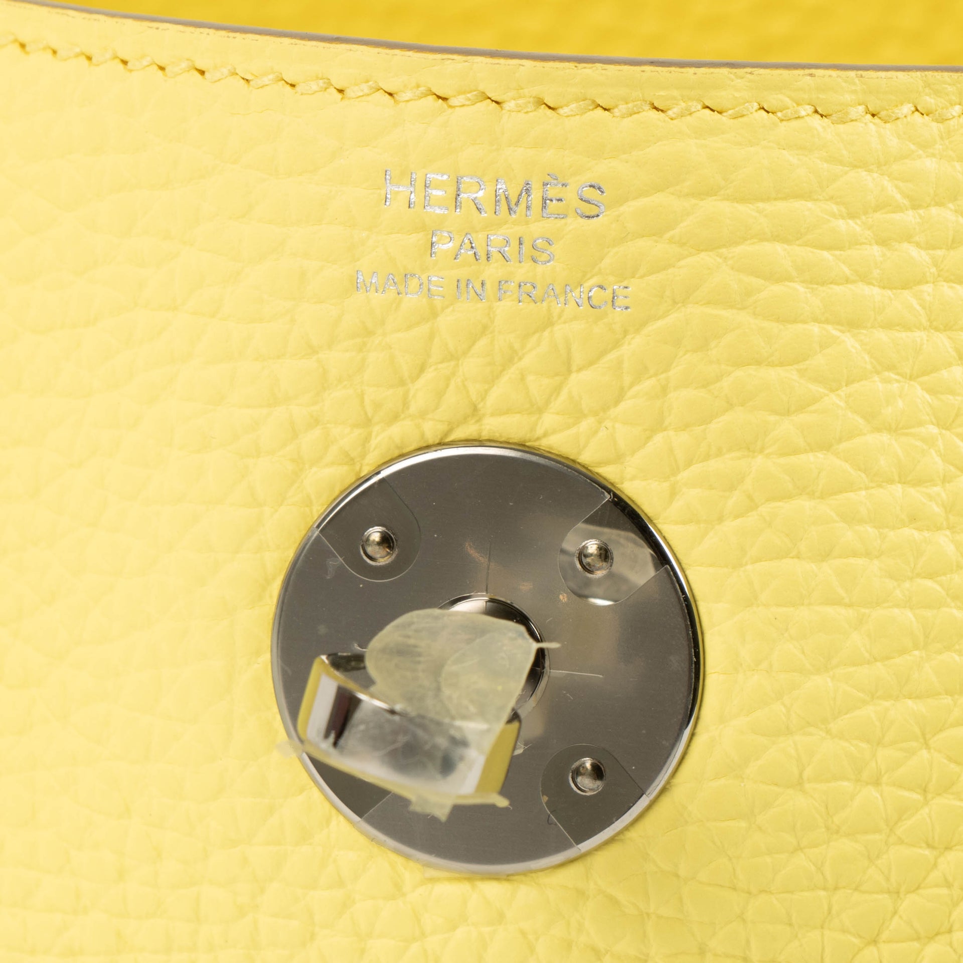 Hermès Lindy 26 Limoncello Clemence PHW