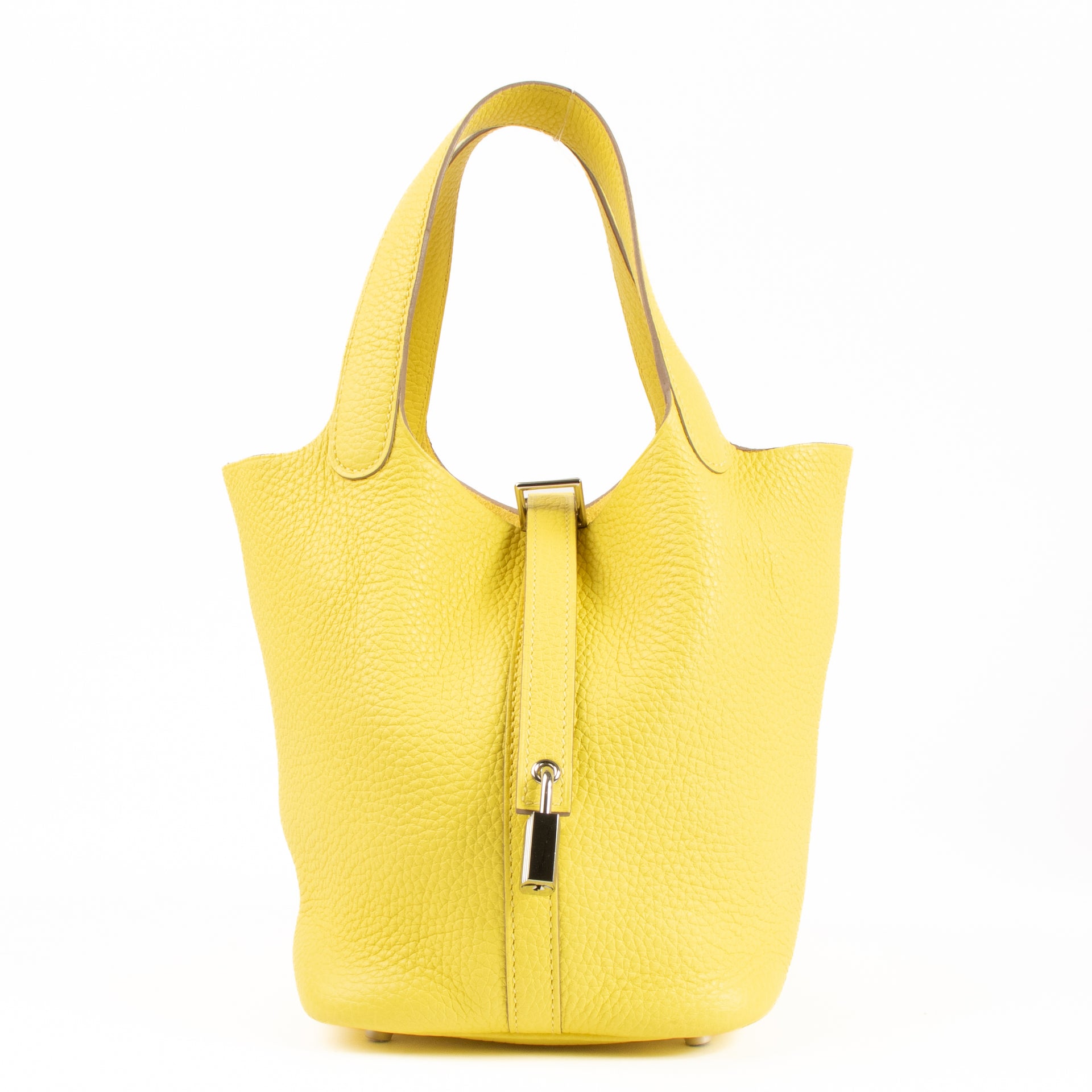 Hermes Picotin Lock 18 Lime Clemence PHW