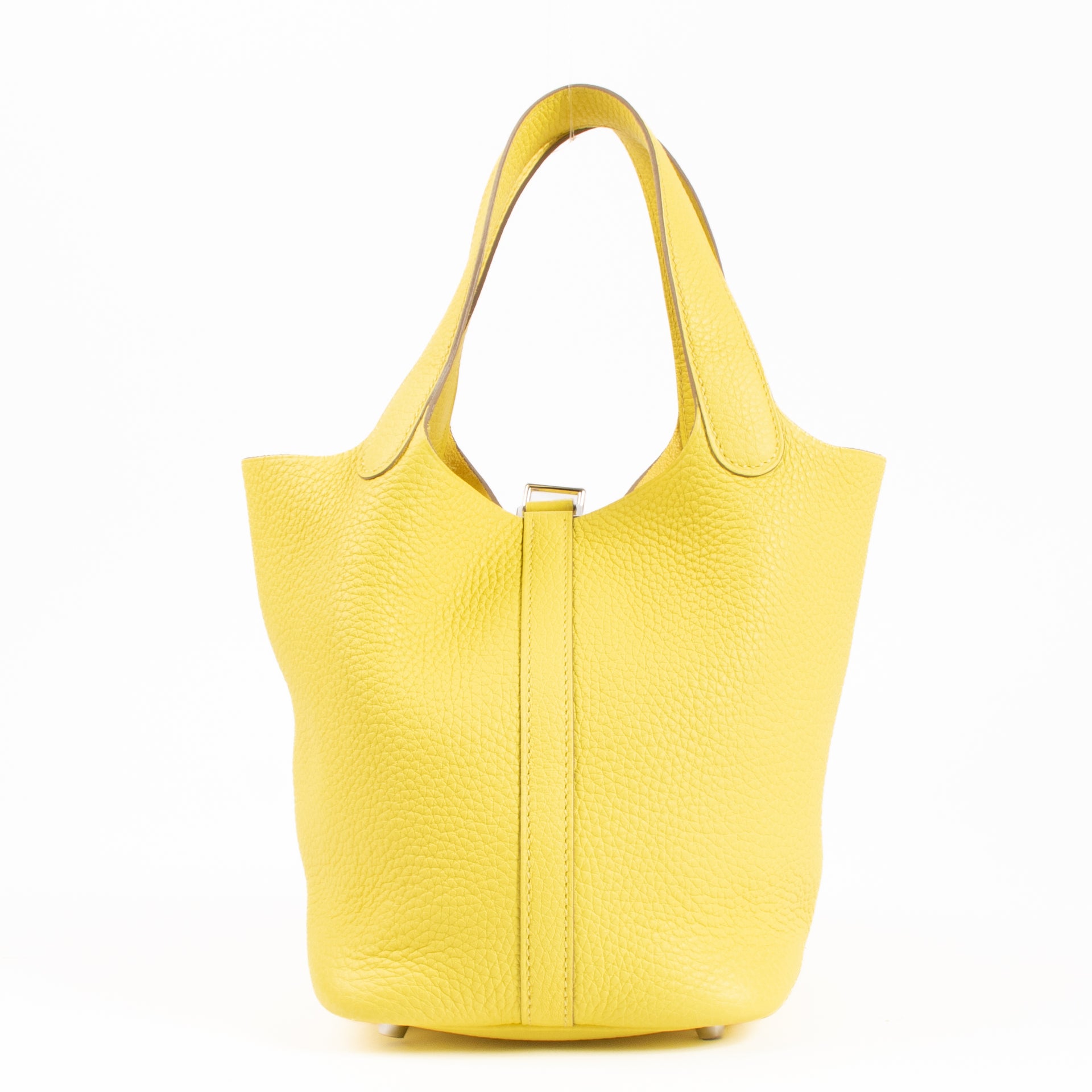 Hermes Picotin Lock 18 Lime Clemence PHW