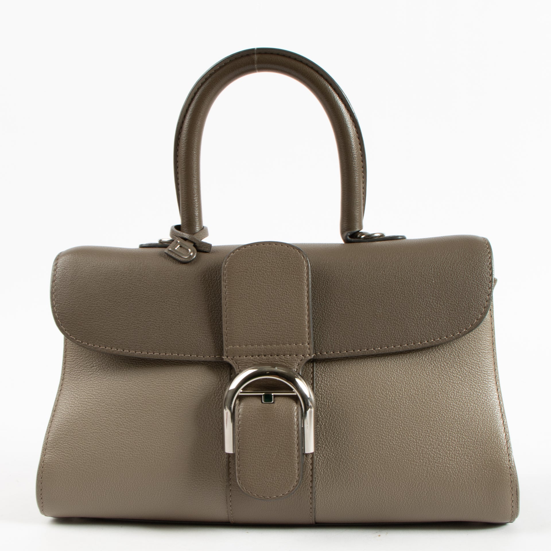 Delvaux Smoke Rodeo Calf Camaieux Brillant East West Mini Bag