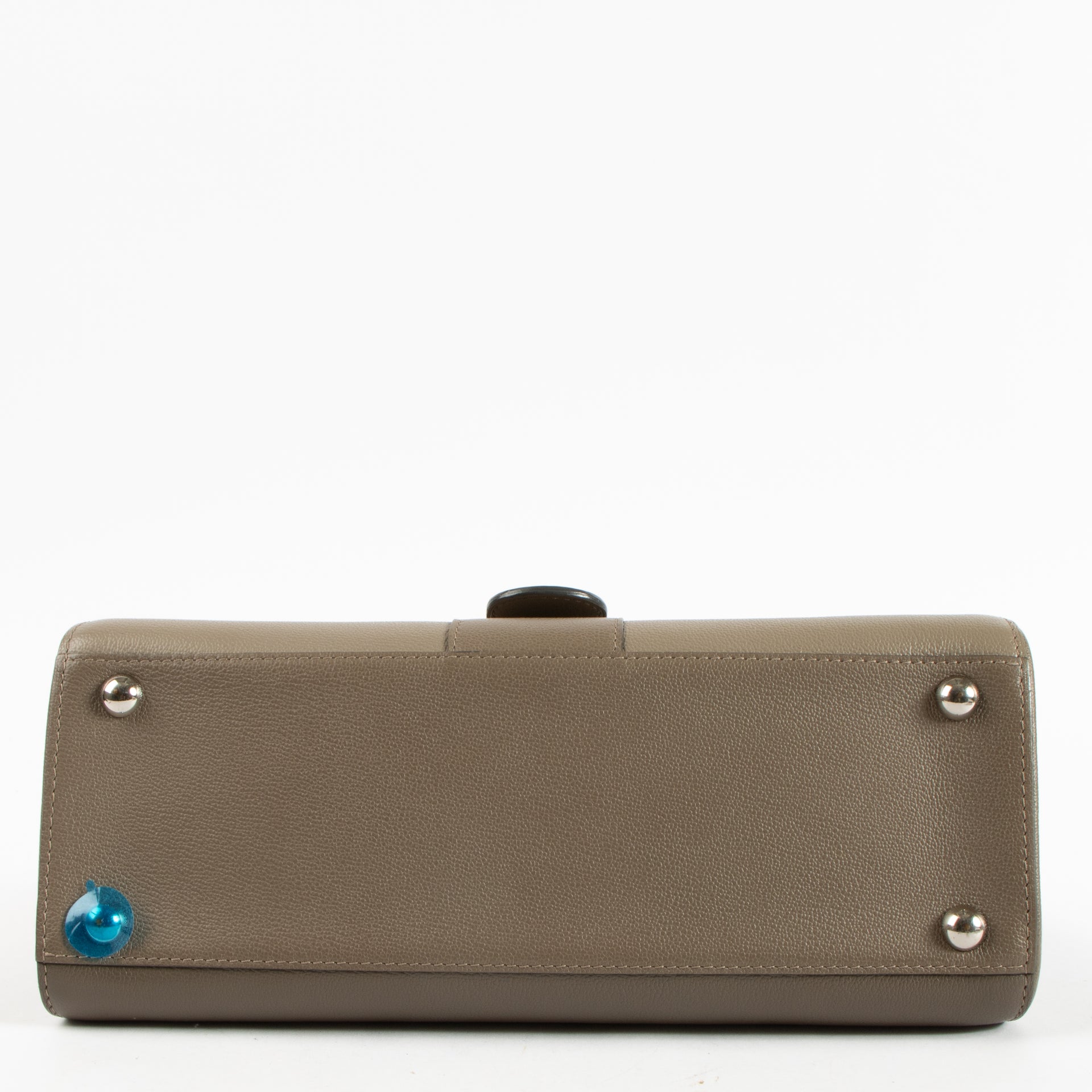 Delvaux Smoke Rodeo Calf Camaieux Brillant East West Mini Bag