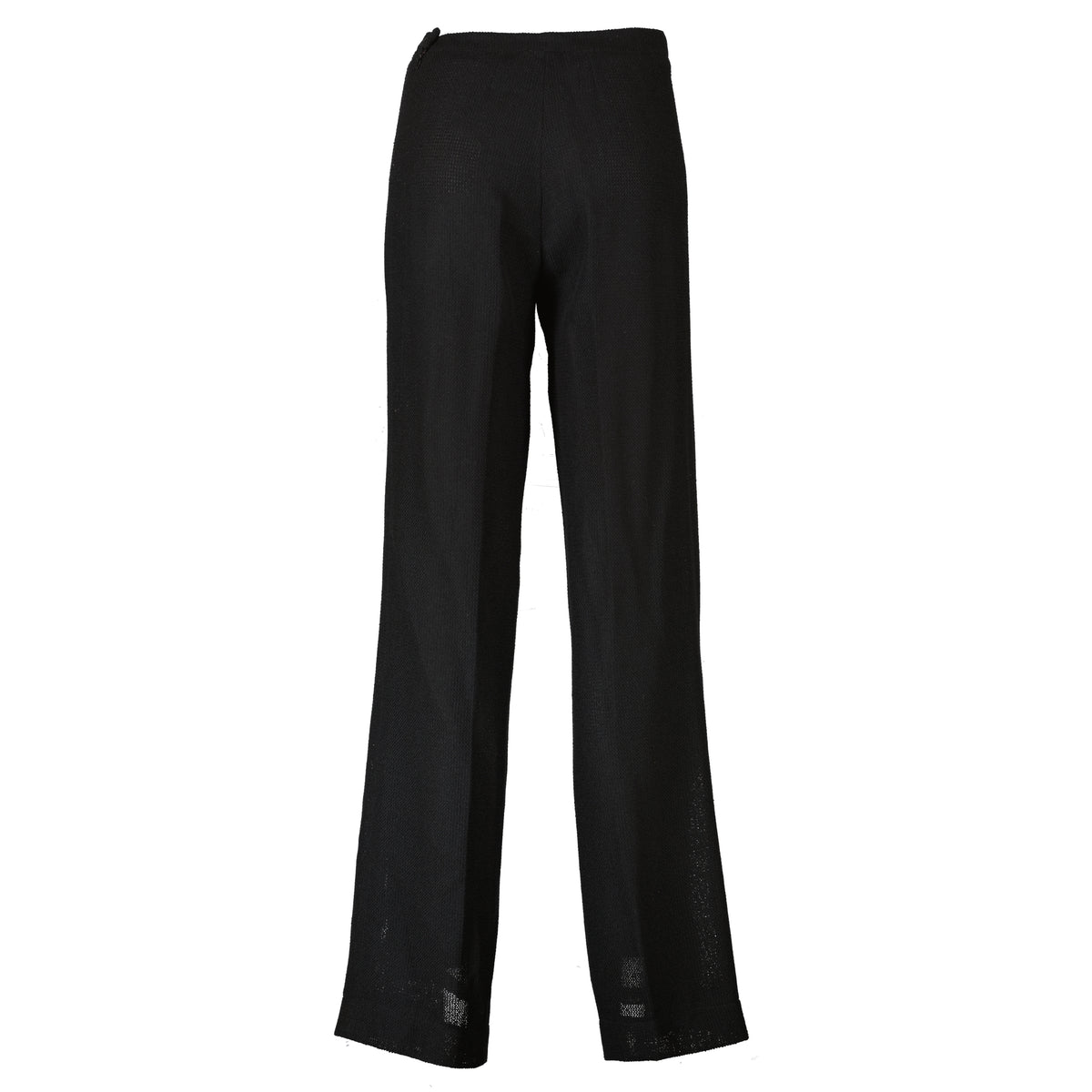 Shop this authentic Chanel 03C Black Wool Trousers pre-loved on Labellov. 