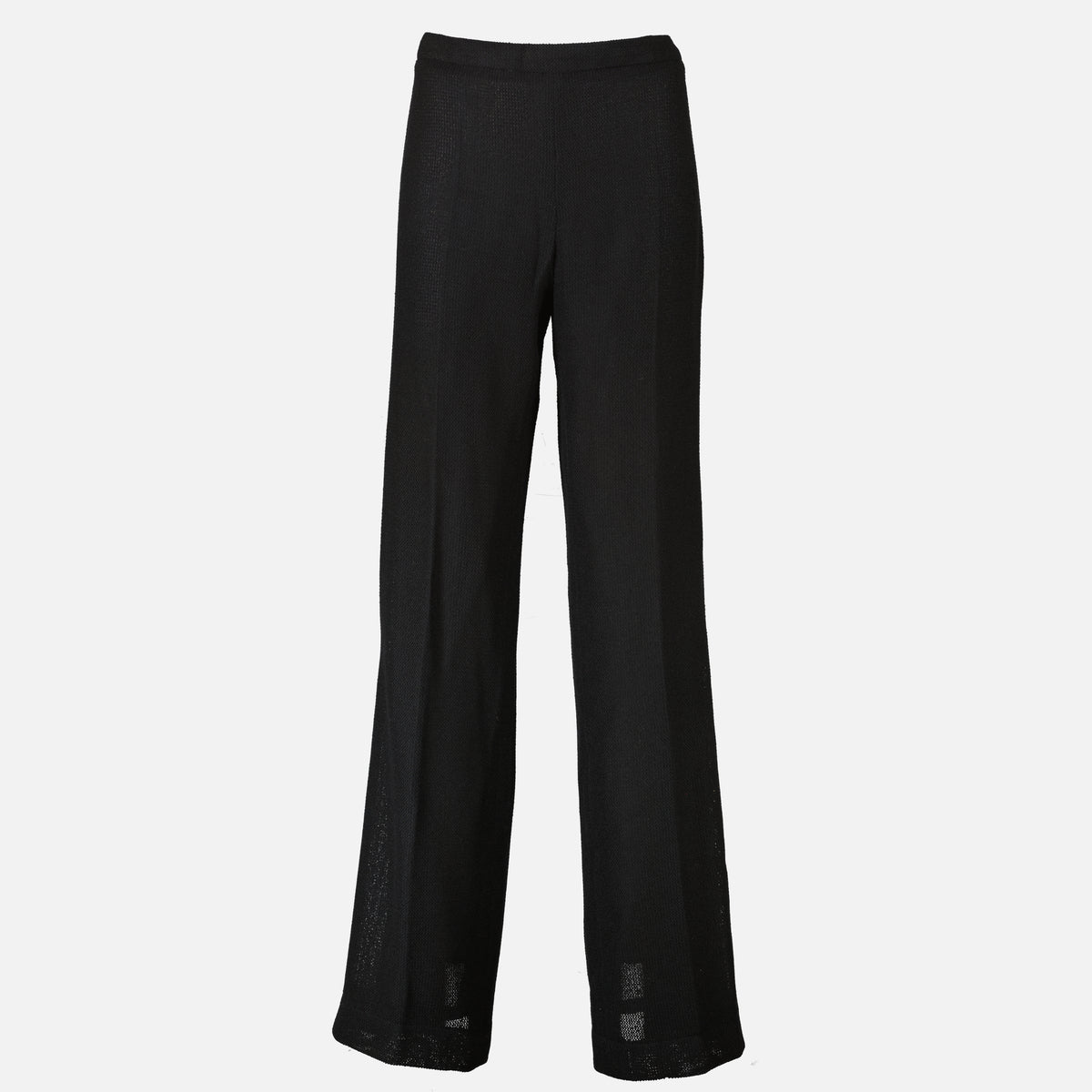 Shop this authentic Chanel 03C Black Wool Trousers pre-loved on Labellov