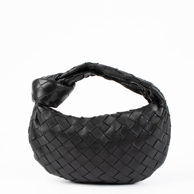 Bottega Veneta Black Intrecciato Jodie Mini Bag