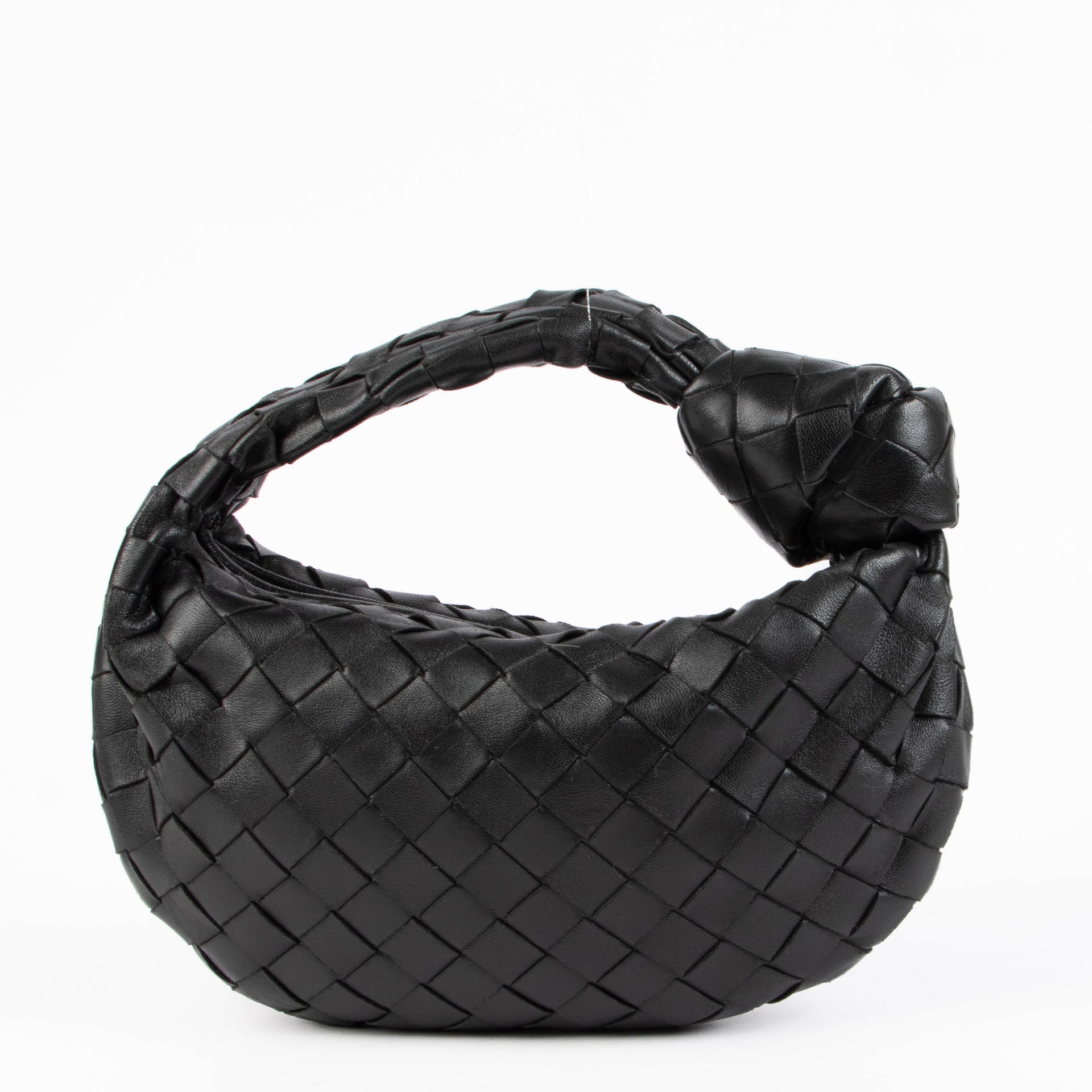 Bottega Veneta Black Intrecciato Jodie Mini Bag
