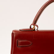 Shop the authentic Hermes Vintage Kelly 32 Rouge Vif Box GHW on Labellov.com.