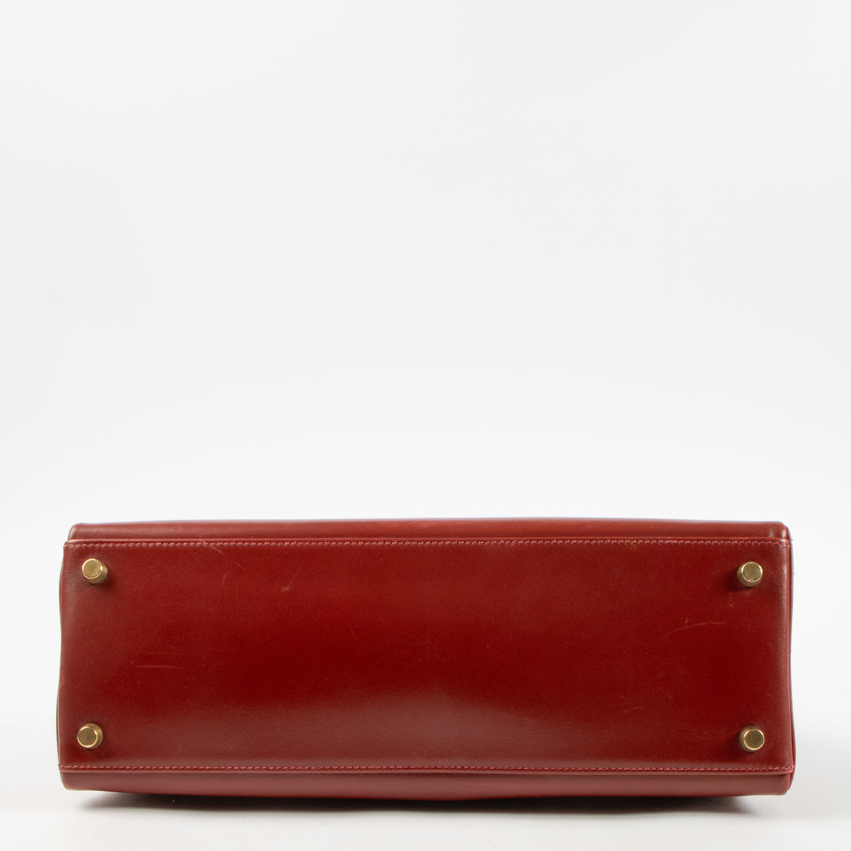 Shop the authentic Hermes Vintage Kelly 32 Rouge Vif Box GHW on Labellov.com.