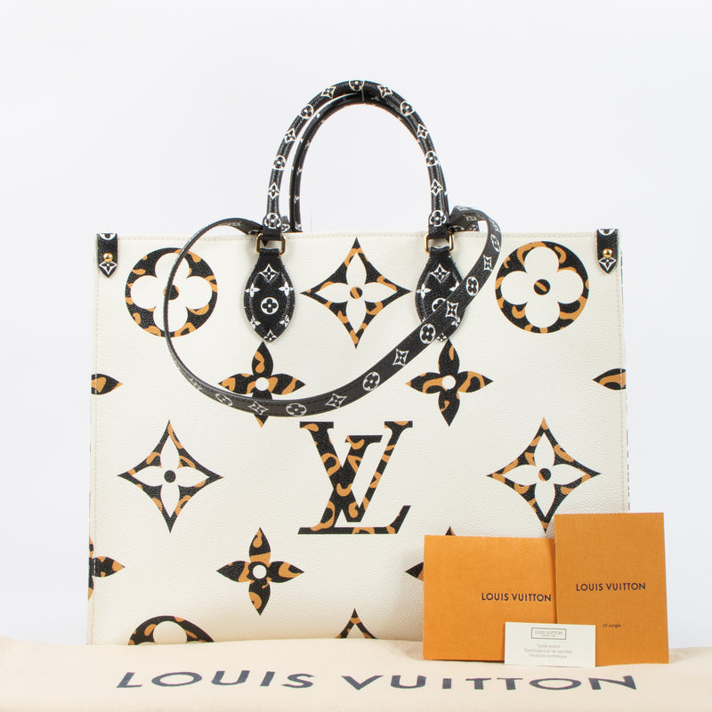 Louis Vuitton Monogram Jungle Onthego GM Bag