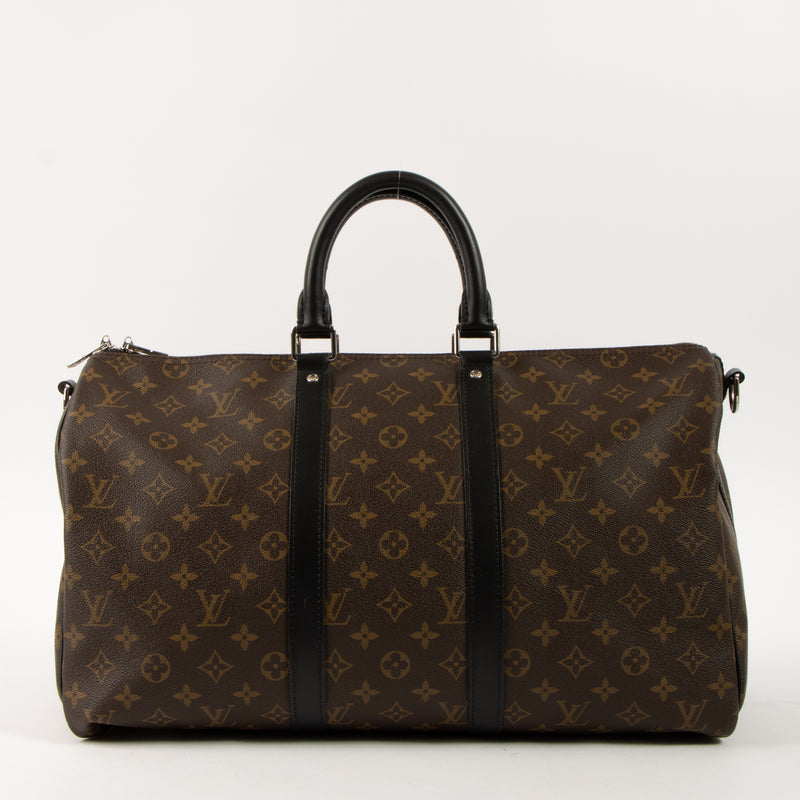 Shop the authentic Louis Vuitton Monogram Macassar Keepall Bandouliere 45 Bag on Labellov.com.