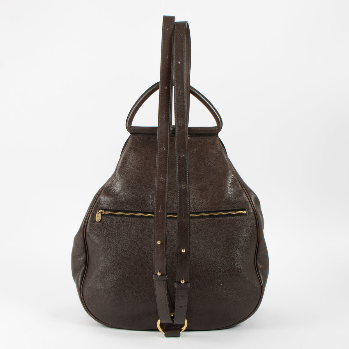 Shop this authentic Delvaux Ravello Canter Lucifer GM Backpack pre-loved by Labellov.com