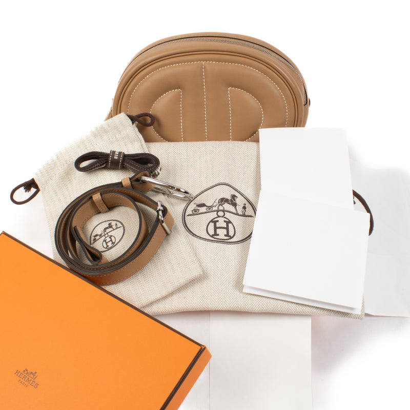 Hermès In-the-Loop Banane Verso Chai/Mauve Sylvestre Swift PHW