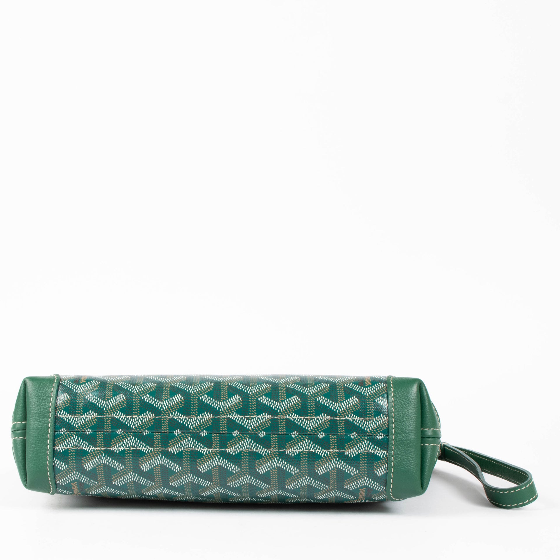 Goyard Green Goyardine Conti Pouch