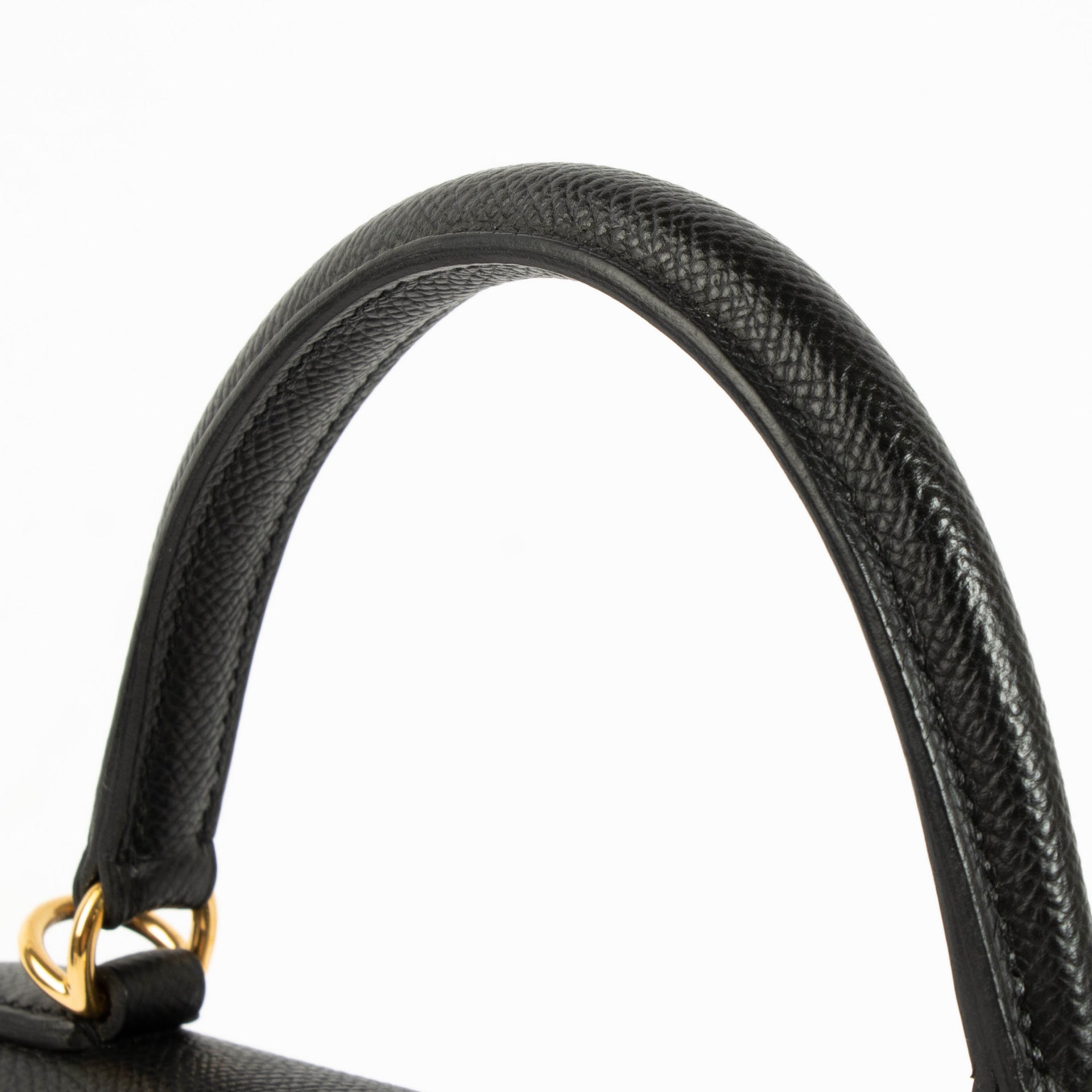 Hermès Kelly 25 Black Epsom GHW