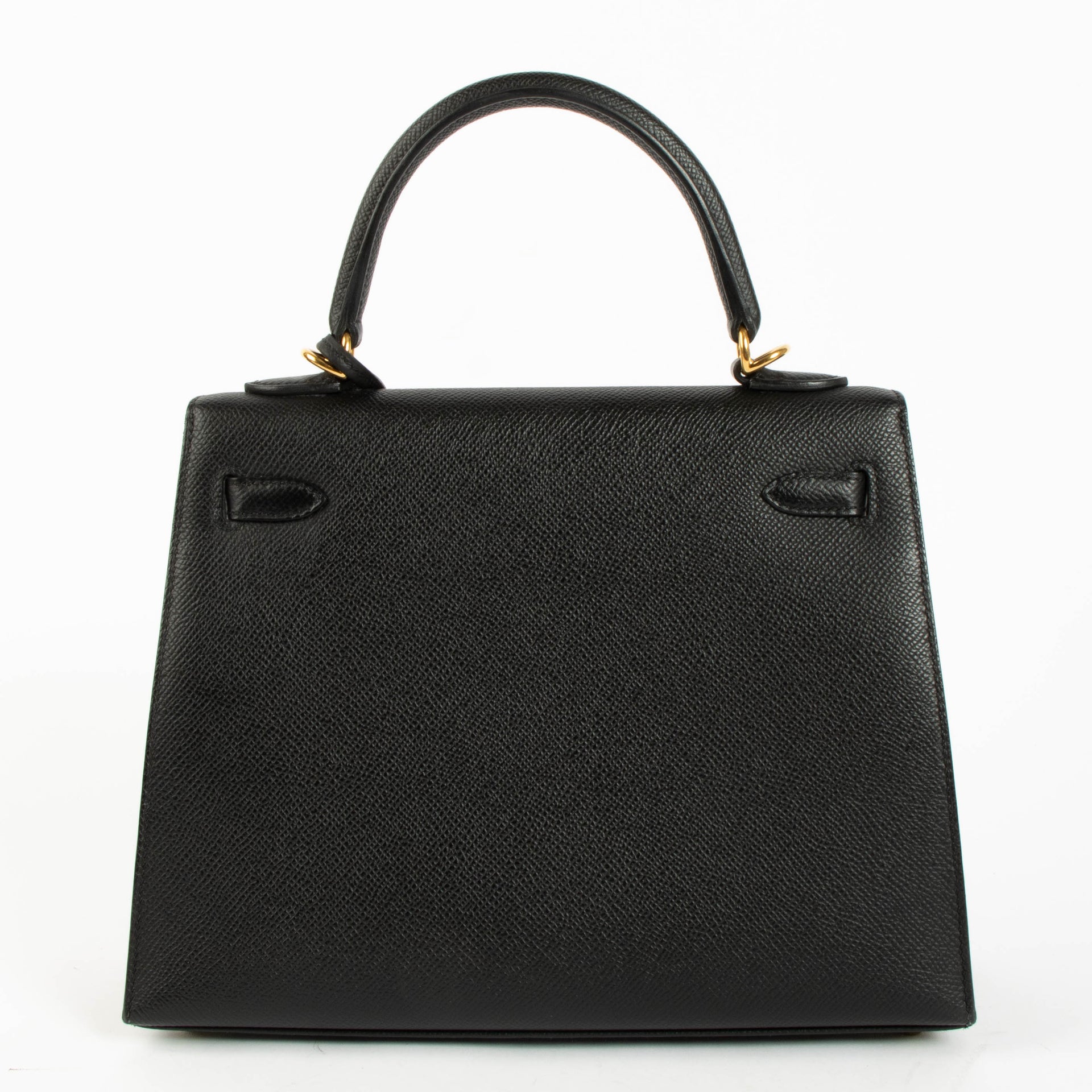Hermès Kelly 25 Black Epsom GHW