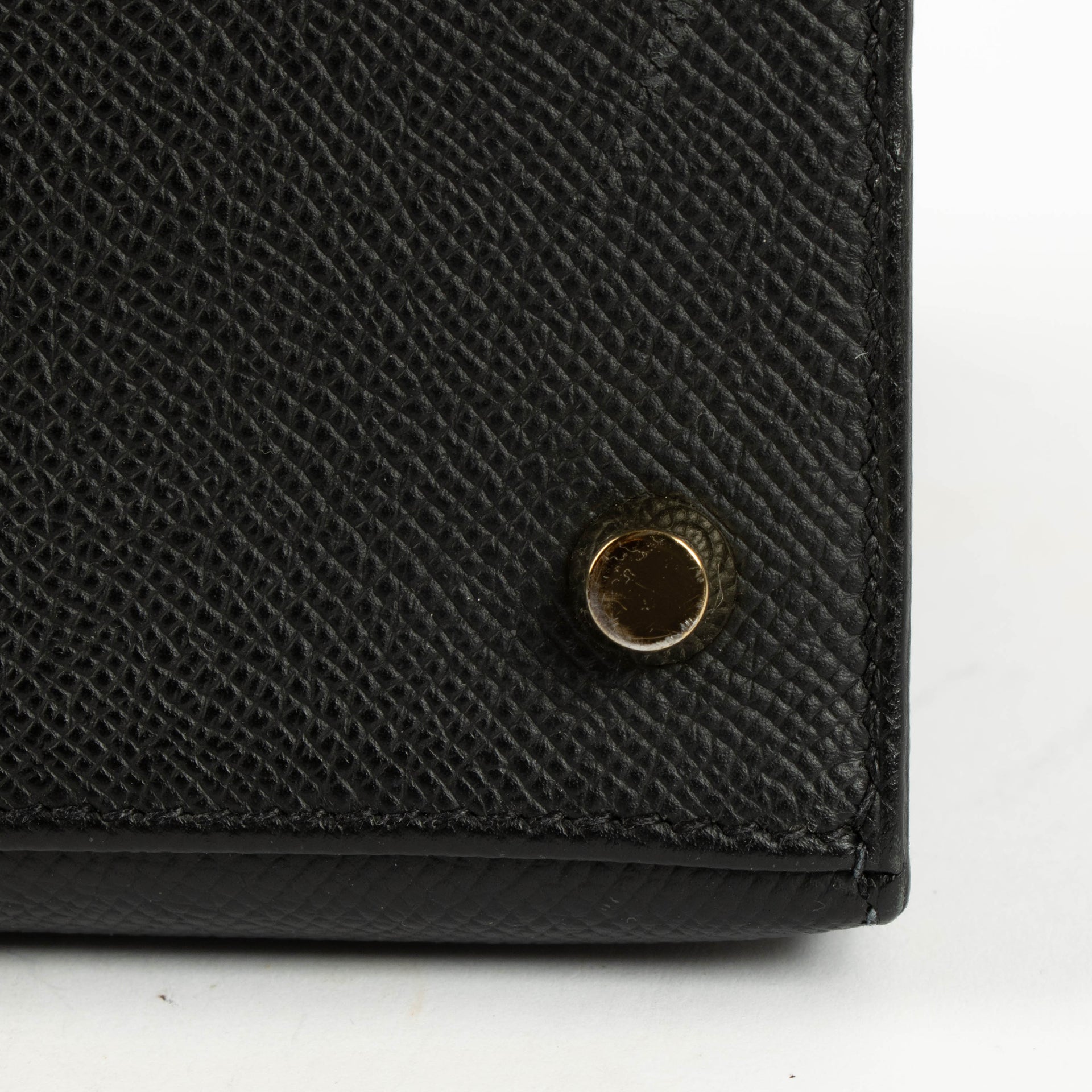 Hermès Kelly 25 Black Epsom GHW