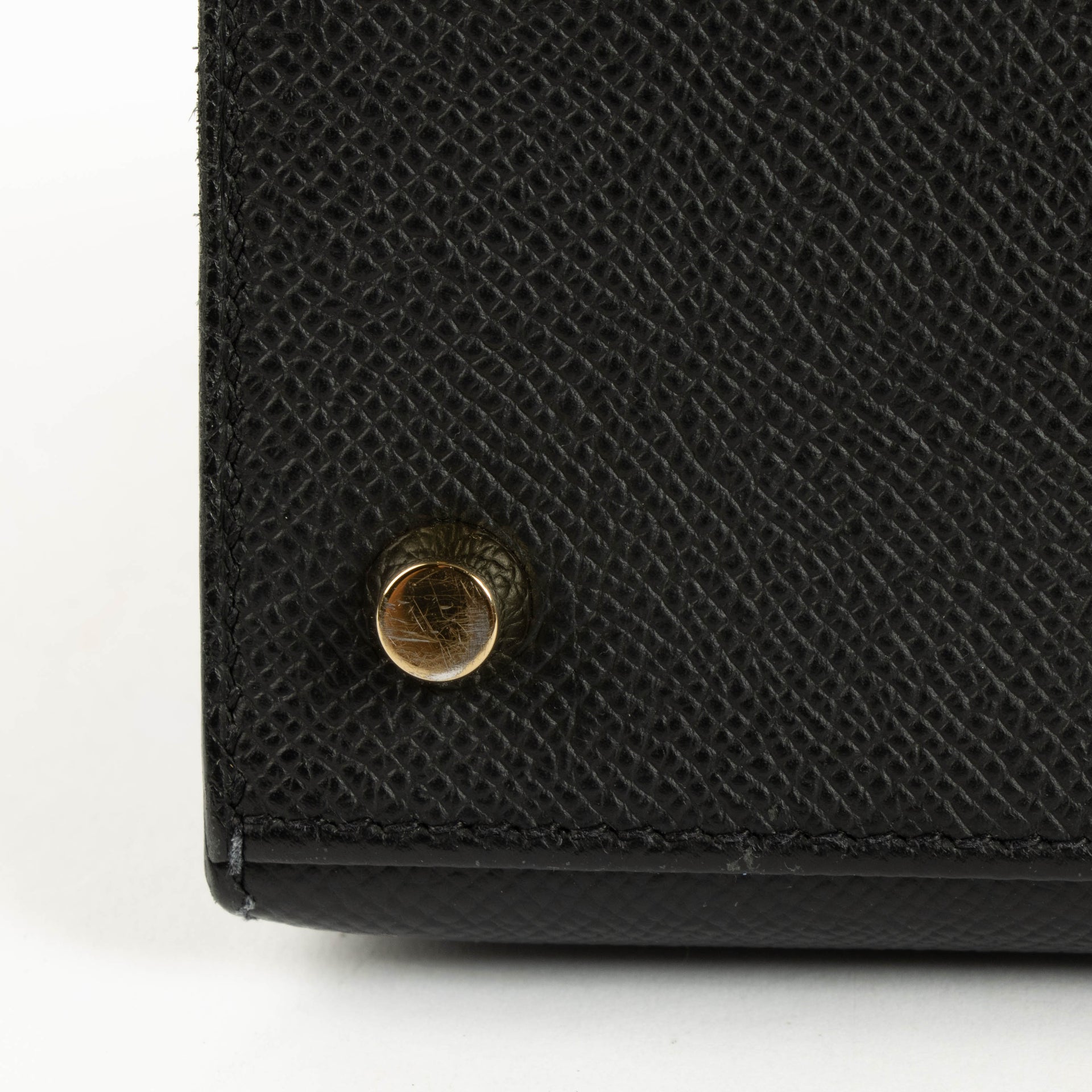 Hermès Kelly 25 Black Epsom GHW