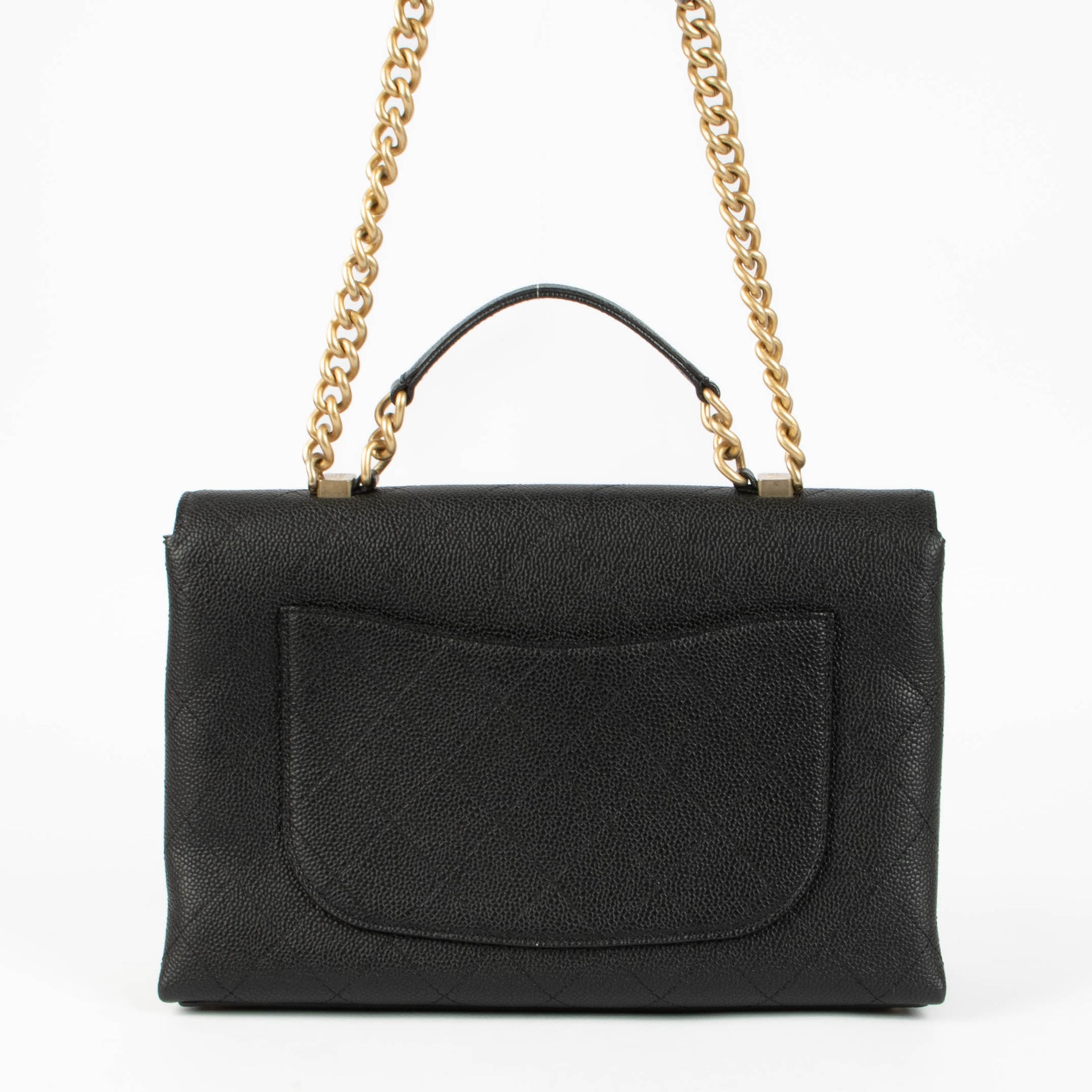 Shop the authentic Chanel Black Medium Chic Affinity Flap Crossbody Bag second hand on Labellov.com