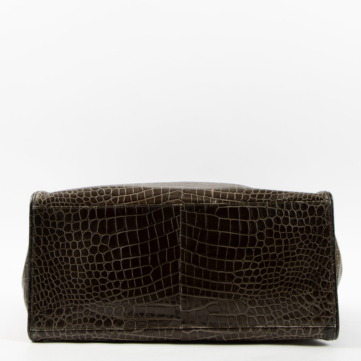 Shop this authentic luxury Dior Men FW12 Matte Alligator Sport Tote Bag Pre-Loved on Labellov.com