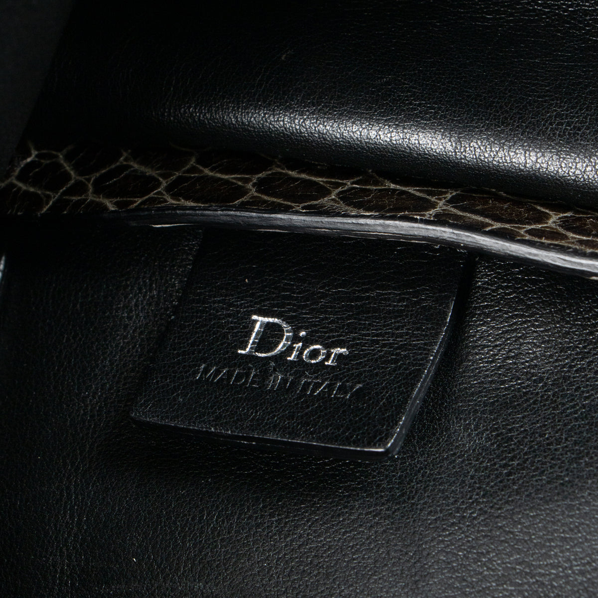 Shop this authentic luxury Dior Men FW12 Matte Alligator Sport Tote Bag Pre-Loved on Labellov.com