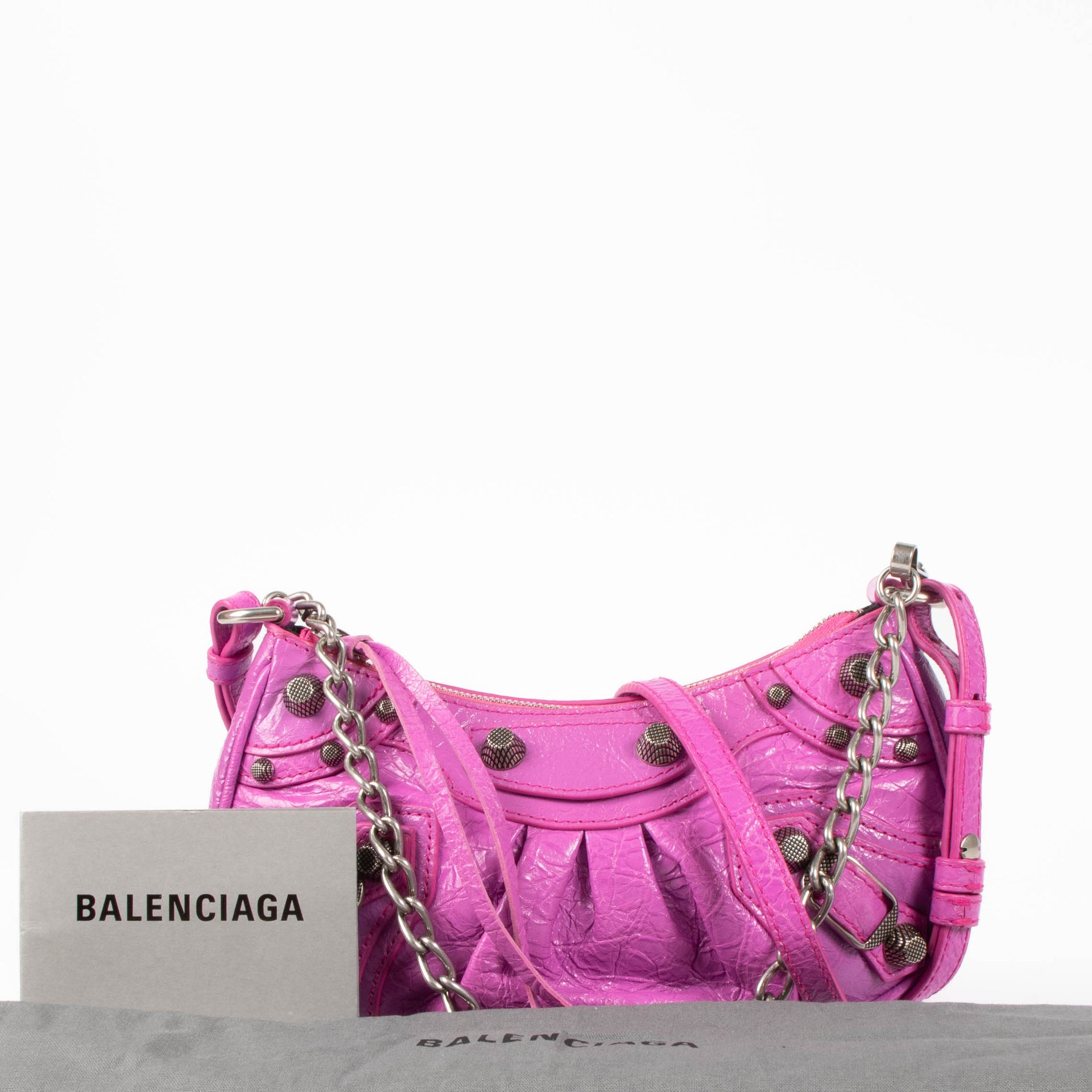 Shop this authentic Balenciaga Pink Le Cagole pre-loved on labellov.com