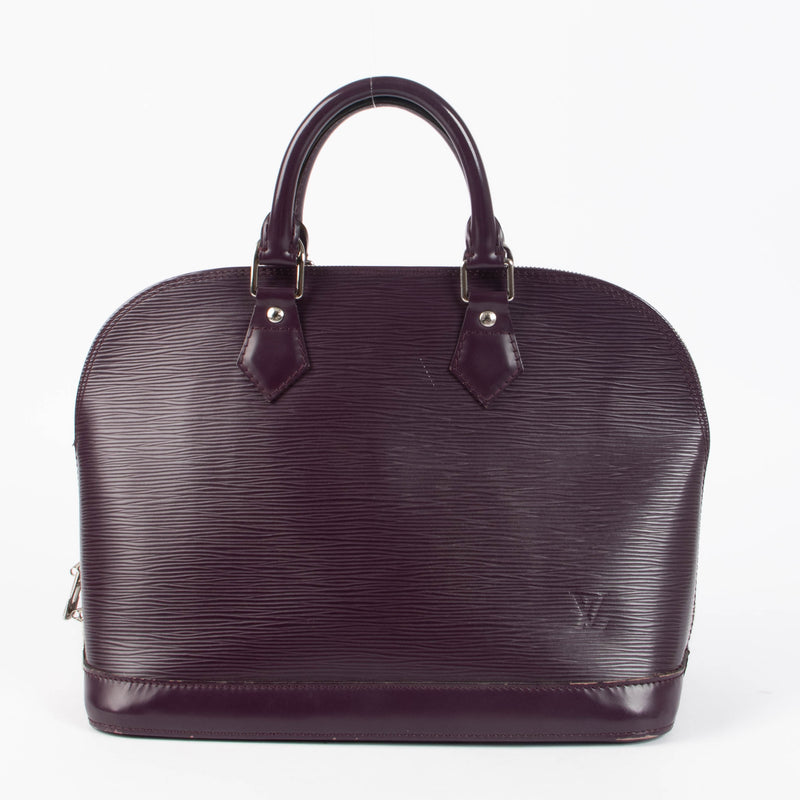 Shop this authentic Louis Vuitton Epi Prune Alma Pre-loved on Labellov.com 