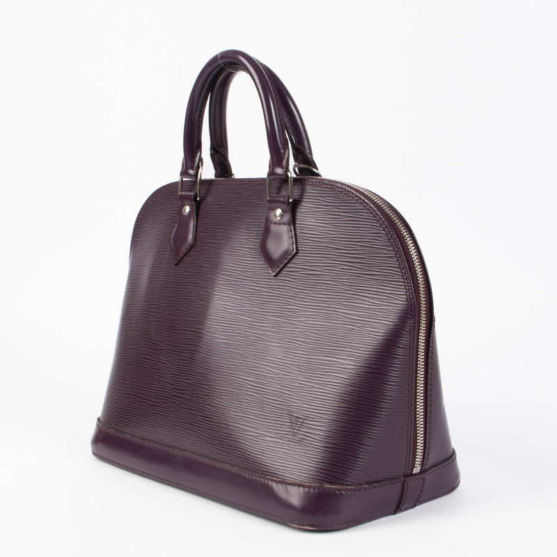 Shop this authentic Louis Vuitton Epi Prune Alma Pre-loved on Labellov.com 