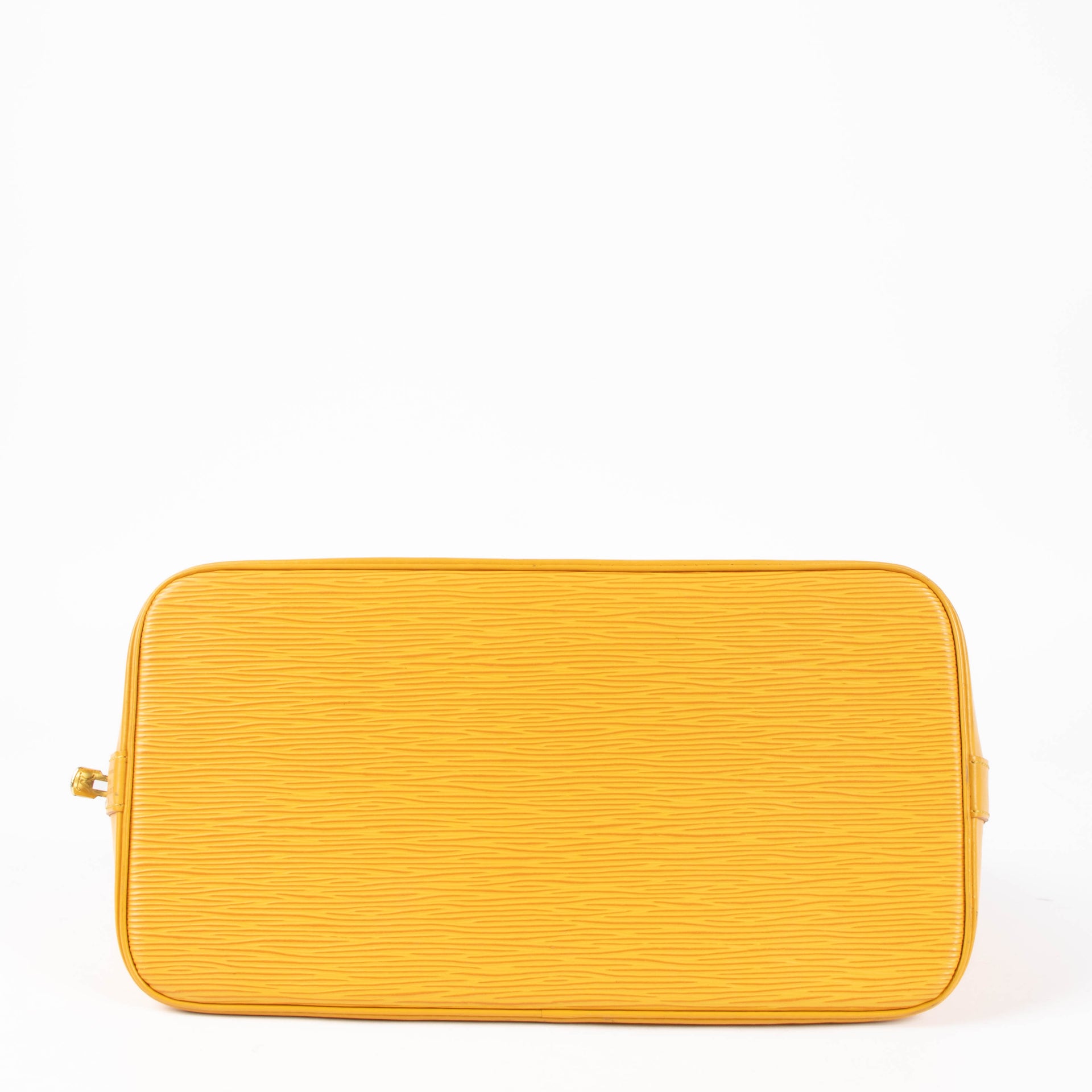 Shop this authentic Louis Vuitton Yellow Epi Alma PM pre-loved on Labellov.com 