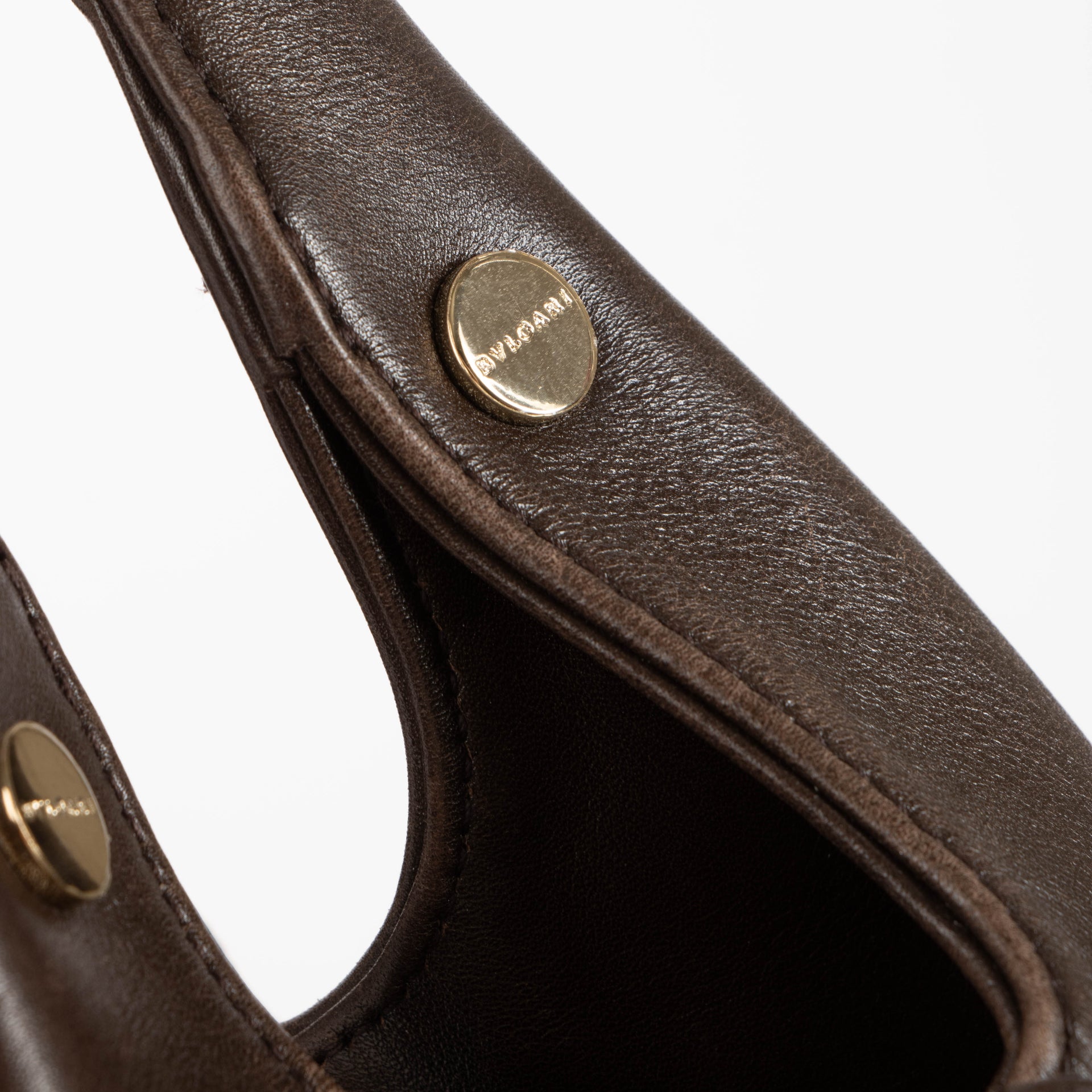 Bulgari Beige Canvas Chandra Handbag