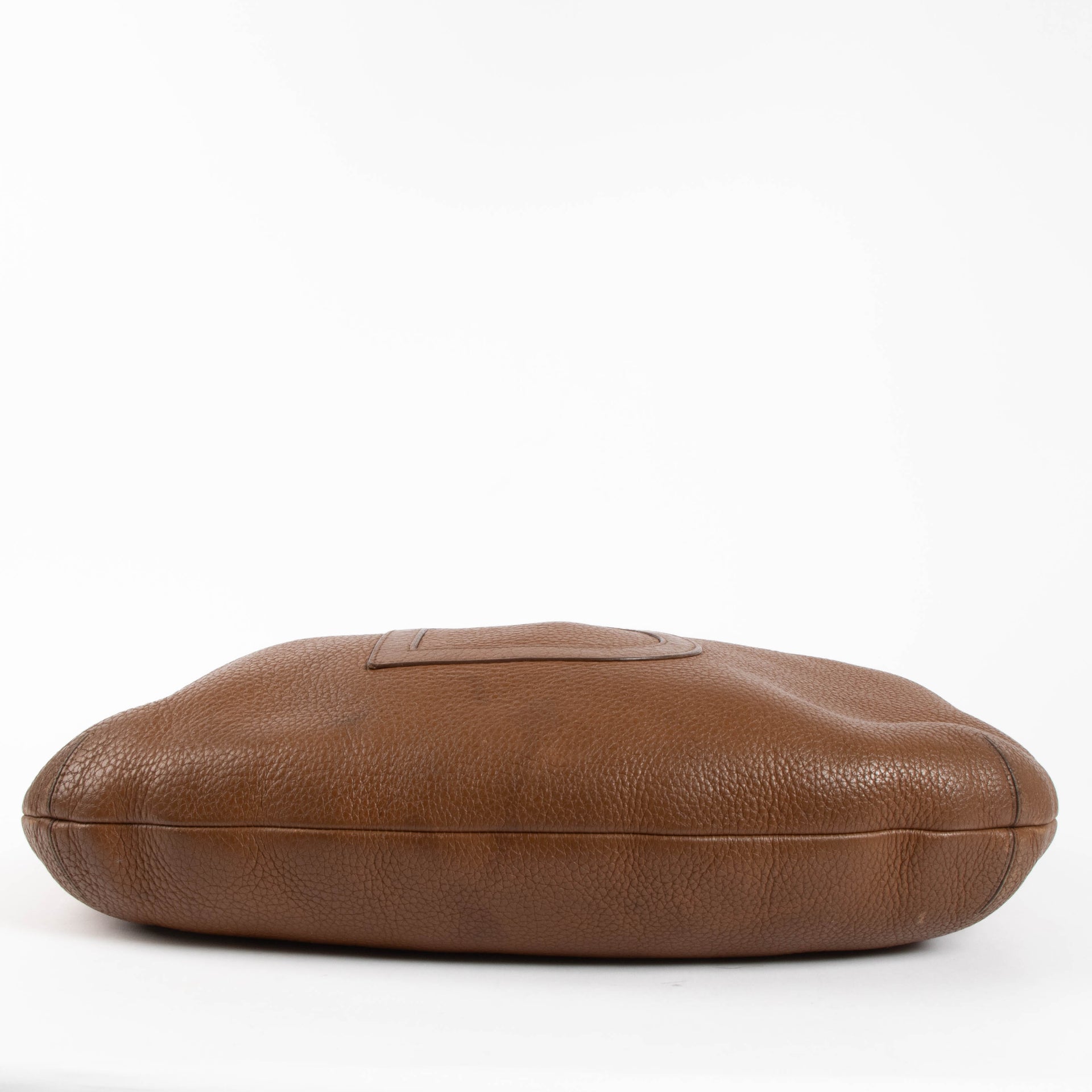 Delvaux Brown Taurillon Louise GM Bag
