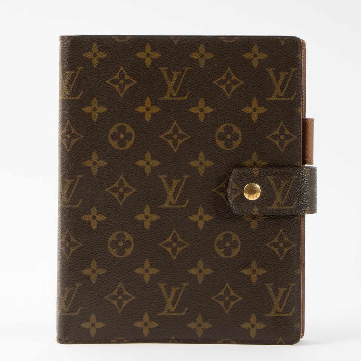 Shop this authentic Louis Vuitton Monogram Large Ring Agenda Cover pre-loved on Labellov.com 
