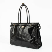 Shop this authentic Prada Black Bonnie Large Bag pre-loved on Labellov.com 
