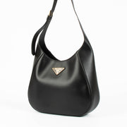 Shop this 100% authentic Prada Black Leather City Medium Shoulder Bag at Labellov.com
