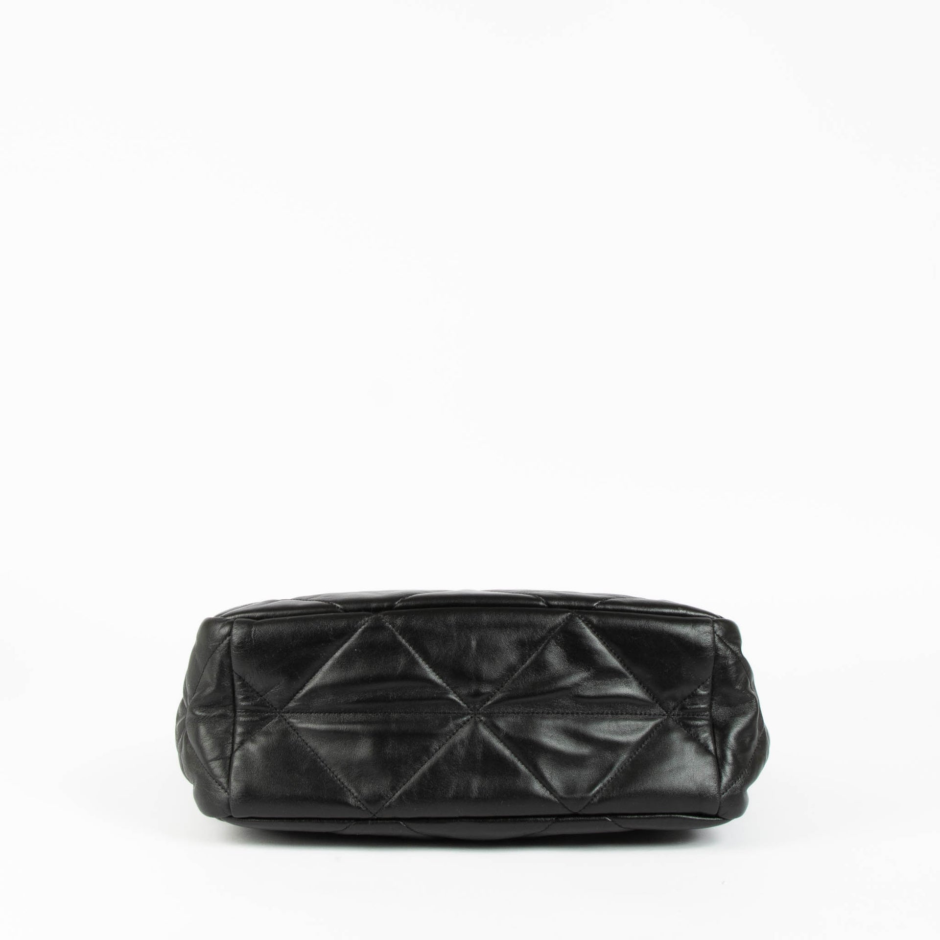 Prada Black Quilted Dynamique Medium Tote Bag