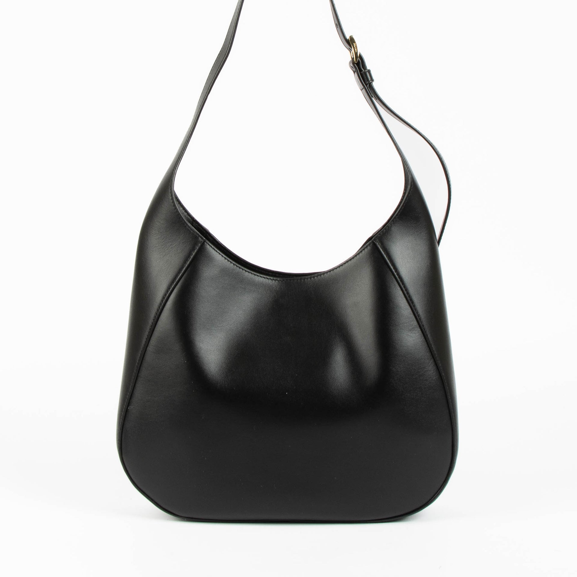 Shop this 100% authentic Prada Black Leather City Medium Shoulder Bag at Labellov.com