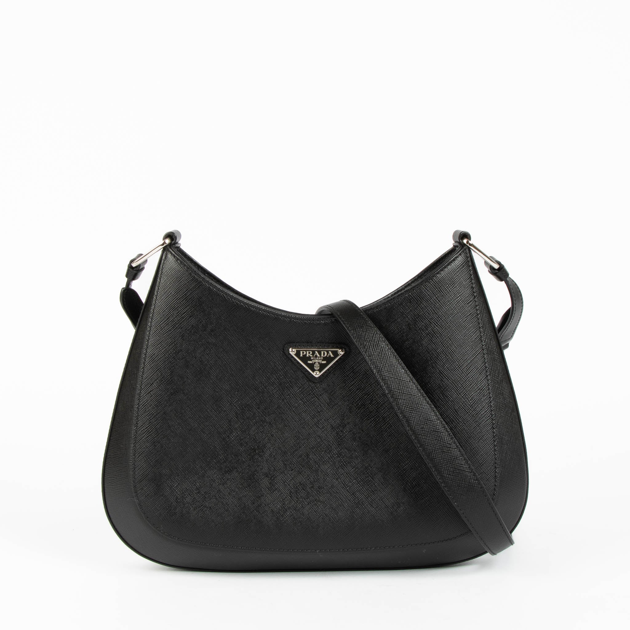 Prada Black Cleo Crossbody Bag – Labellov