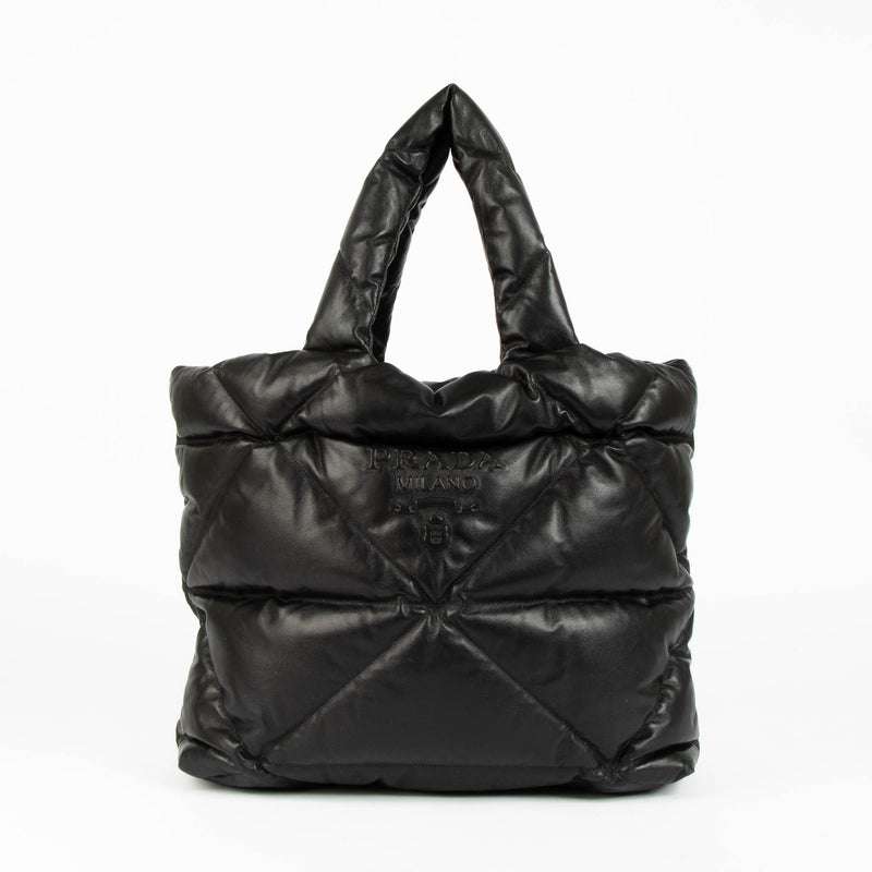 Shop this 100% authentic Prada Black Padded Tote Bag at Labellov.com