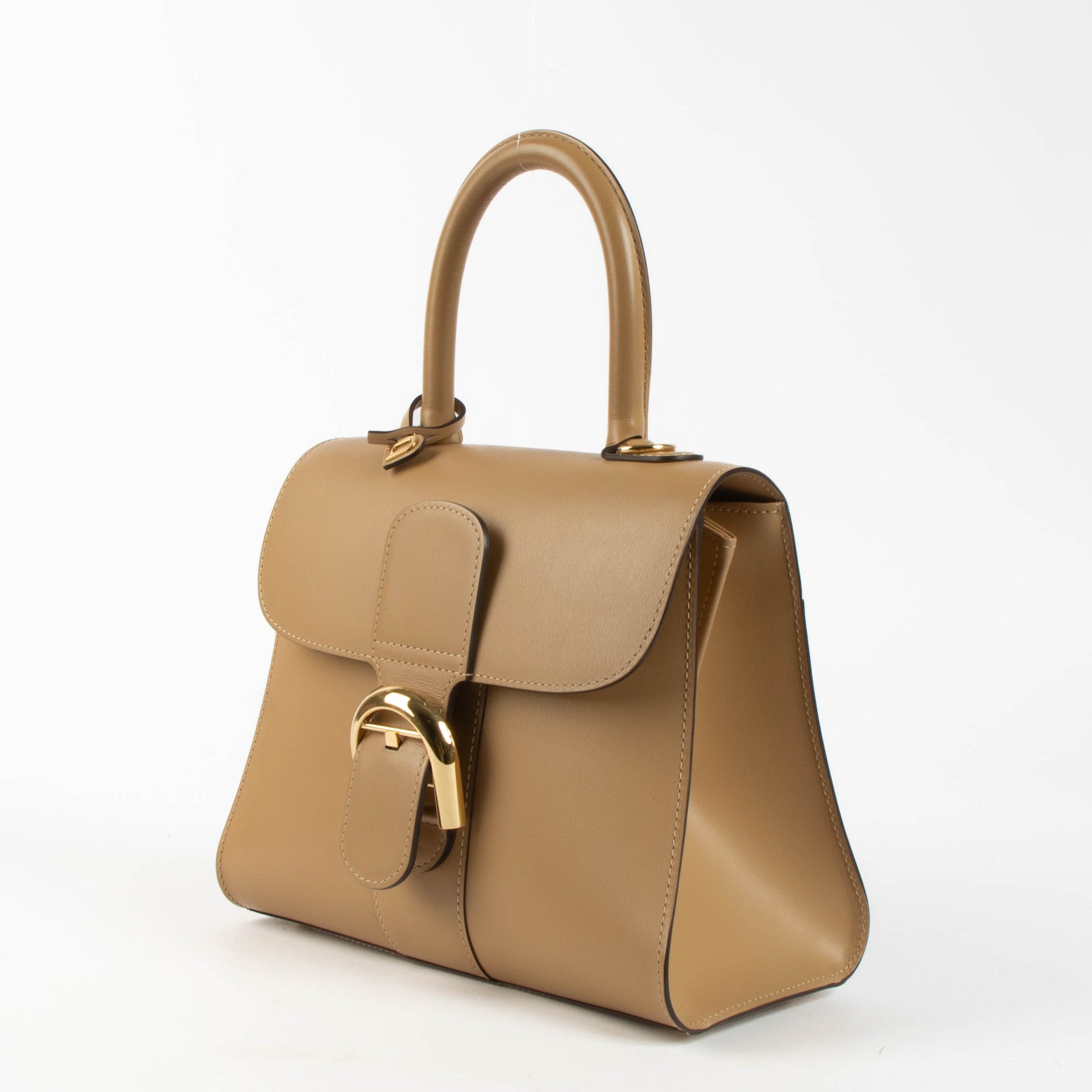 Shop authentic Delvaux Vison Box Calf Brillant PM Bag on Labellov.com.