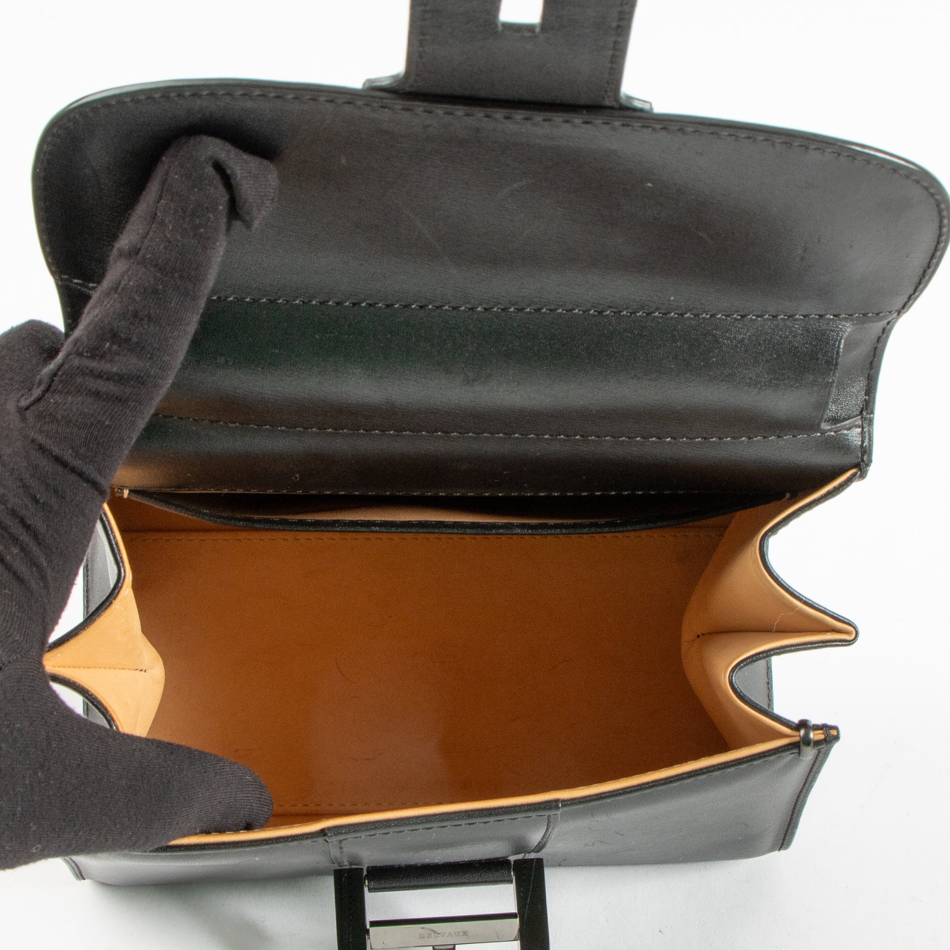 Delvaux Black Box Calf Brillant Mini Bag